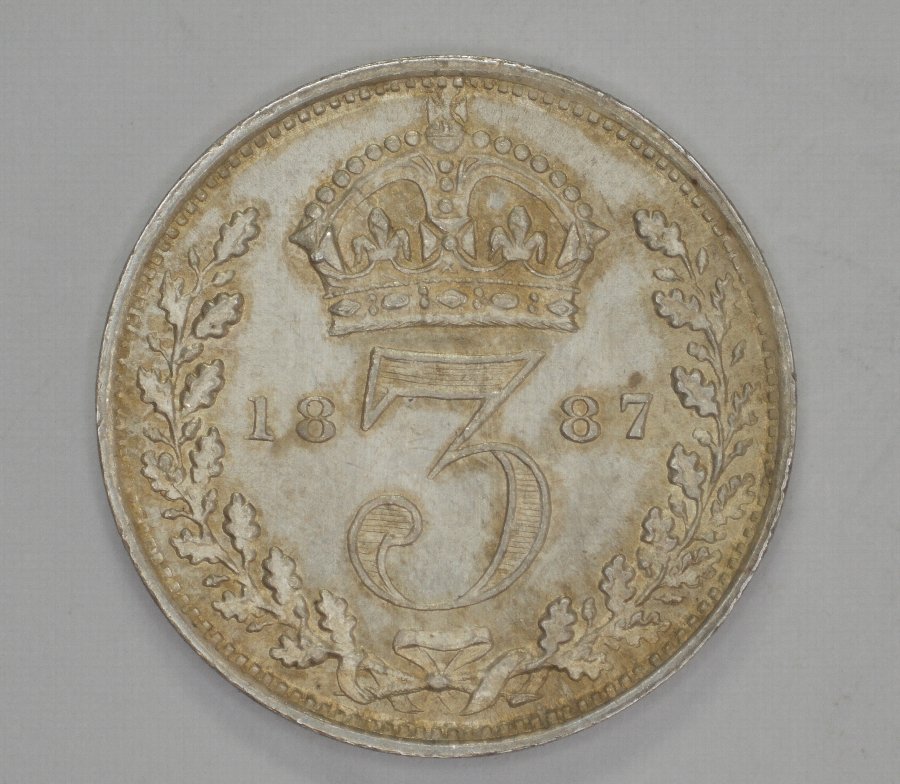 ST1887d — Silver Threepence · Coppers to Crowns